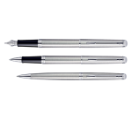 Waterman Hemisphere Stainless Steel Rollerball Pen CT Fin