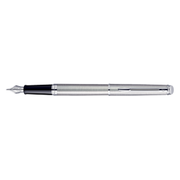 Stylo plume Waterman Hémisphère Steel CT Fin