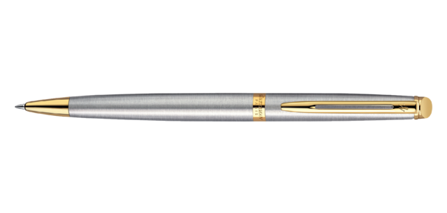 Stylo bille Waterman Hémisphère Stainless Steel GT Medium