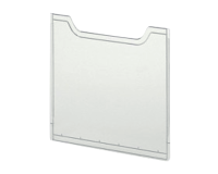 Dekplaat A4 vertikaal - Transparant