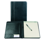 Conférencier Brepols Palermo A4 + bloc-notes noir