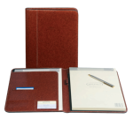 Conférencier Brepols Palermo A4 + bloc-notes marron