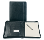 Conférencier Brepols Palermo luxe A4 à zip + bloc noir