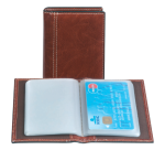Etui pour cartes de crédit Palermo pour 40 cartes brun