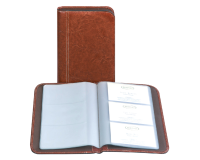 Album cartes de visite Palermo pour 144 cartes brun