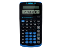 Texas instruments ti-30 eco rs calculator pocket scientific black