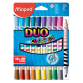 Viltstift Maped Color'Peps Duo Colors set á 10 stuks assorti