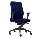 Chaise de bureau Euroseats Vigo bleu