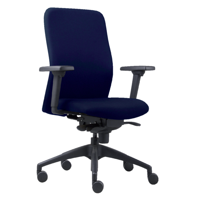 Chaise de bureau Euroseats Vigo bleu