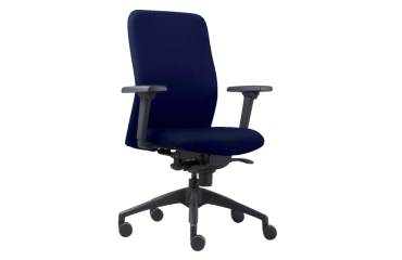 Chaise de bureau Euroseats Vigo bleu