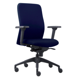 Chaise de bureau Euroseats Vigo bleu