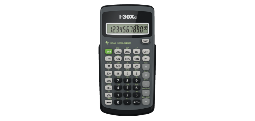 TI-30XA Calculator
