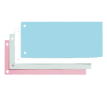 Scheidingsstrook Oxford smal 240x105mm 190gr roomwit 100 stuks