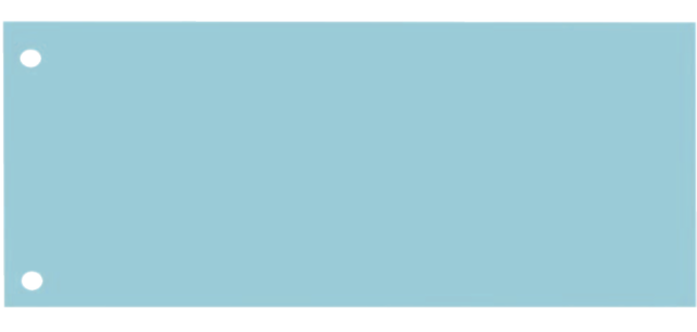 Bande de séparation Oxford étroit 240x105mm 190g bleu