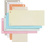 Scheidingsstrook Elba breed 225x120mm 190gr blauw 100 stuks