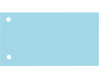 Bande de séparation Elba Large 225x120mm 190g bleu 100 pièces