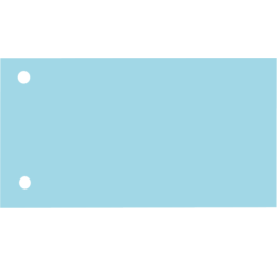 Bande de séparation Elba Large 225x120mm 190g bleu 100 pièces