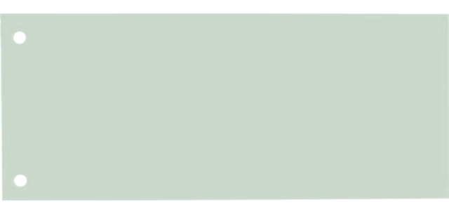 Scheidingsstrook Oxford smal 240x105mm 190gr groen 100 stuks