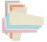 Trapezoidal Oxford separation strips 240x105/55mm 190g blue 100 pieces