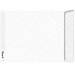 Enveloppe à soufflet Tyvek B4 250x330x38mm 70g blanc 100 pièces