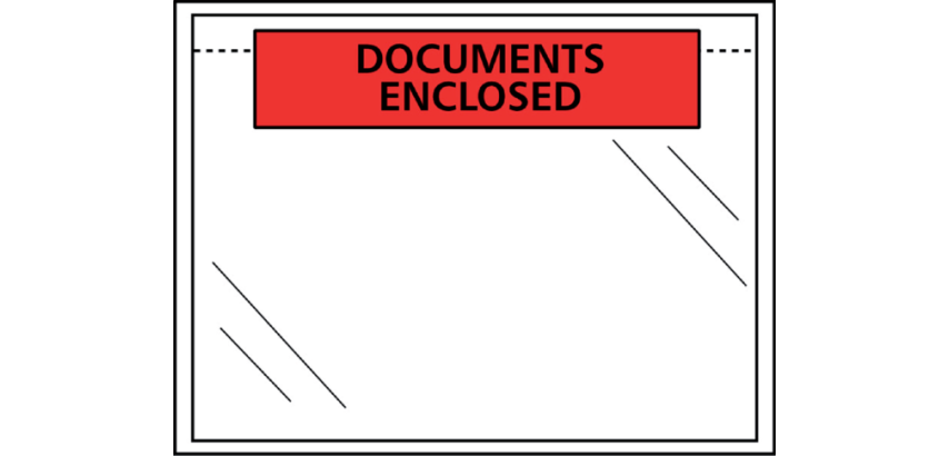 Enveloppe note d’expédition CleverPack AC imprimé 165x110mm 100 pièces
