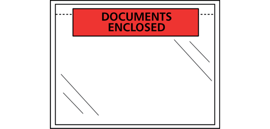 Enveloppe note d’expédition CleverPack AC imprimé 165x110mm 100 pièces
