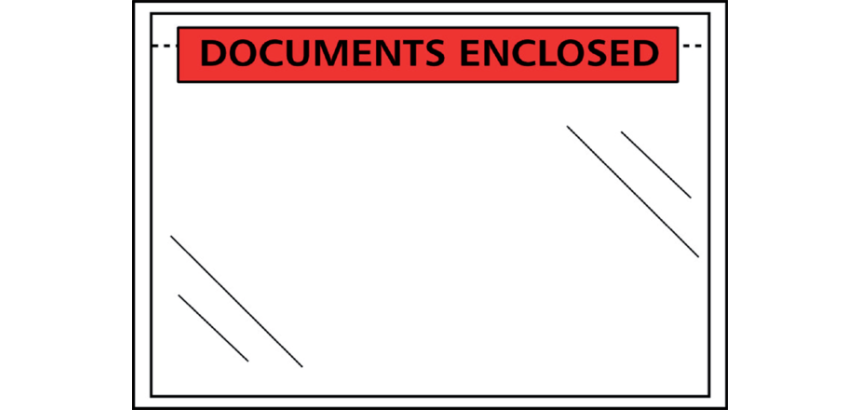Selbstklebender CleverPack Versandtaschenbeleg bedruckt 230x155mm 100 Stück