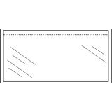 Paklijstenvelop CleverPack zelfklevend onbedrukt 230x110mm pak à 100 stuks