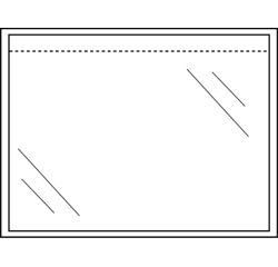 Enveloppe note d’envoi CleverPack AC uni 165x112mm 100 pièces