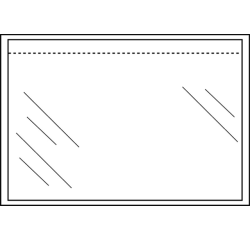 Enveloppe note d’envoi CleverPack AC uni 230x155mm 100 pièces