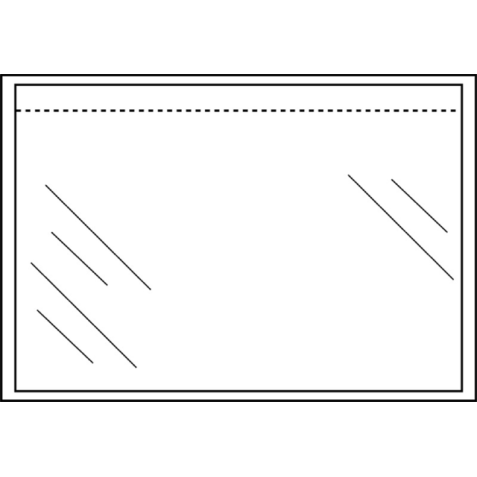 Paklijstenvelop CleverPack zelfklevend onbedrukt 230x155mm pak à 100 stuks