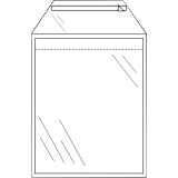 Enveloppe CleverPack A4 220x300mm AC transparent 50 pièces
