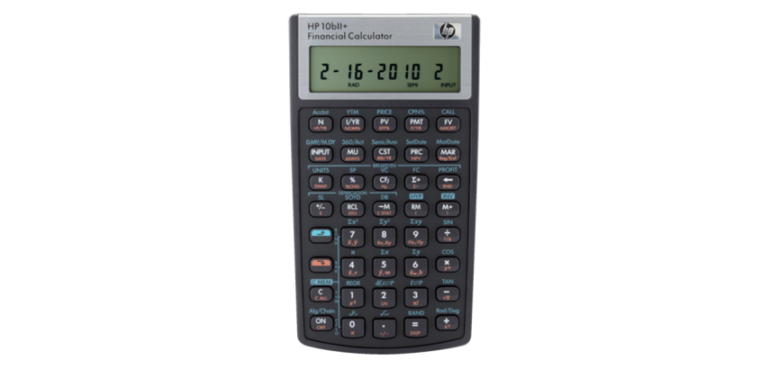 Calculatrice HP 10BII+