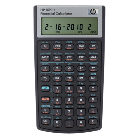 Calculatrice HP 10BII+