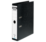 Lever arch file Elba Rado 75mm black marbled cardboard