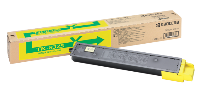 Kyocera TK 8325Y - yellow - original - toner cartridge