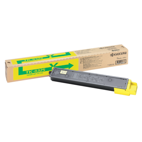 Kyocera TK 8325Y - yellow - original - toner cartridge