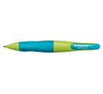 STABILO EASYergo Druckbleistift HB 1,4mm Rechtshänder Limette/Aqua Blau Blister