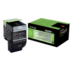 Lexmark 802SK - black - original - toner cartridge - LCCP, LRP