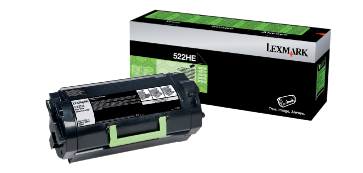 Lexmark 522HE - Hohe Ergiebigkeit - Schwarz - original - Tonerpatrone - Lexmark Corporate