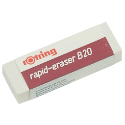 Gum rOtring Rapid B20 65x23x10mm potlood wit