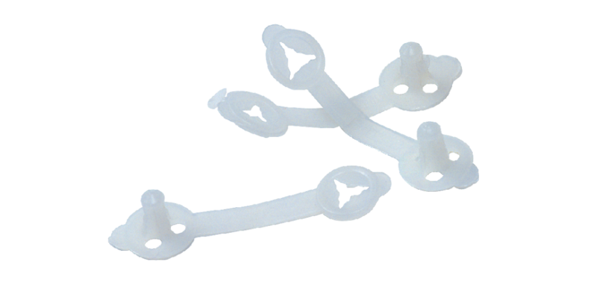 Clips de fermeture Jota Jiffy blanc sachet 1000 pièces