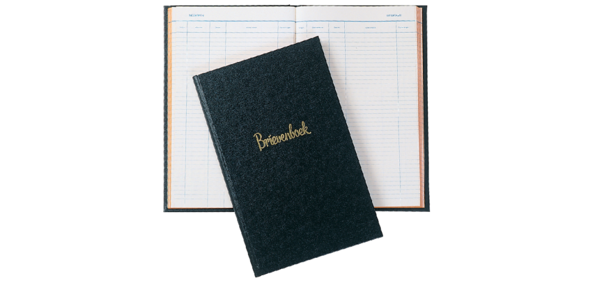 Registre de courrier Atlanta 200 pages (néerlandais)
