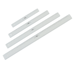 M+R Regel 1130 transparenter Kunststoff 300mm