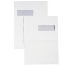 Enveloppe Hermes C4 229x324mm fenêtre gauche 4x11 autocollante 250 pièces