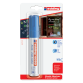 Krijtstift edding 4090 window schuin 4-15mm blauw blister à 1 stuk