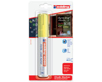 Marqueur Vitre edding 4090 biseau 4-15mm néon jaune blister 1 pièce