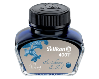 De_tinta estilografica pelikan 4001 negro/azul bote 30 ml