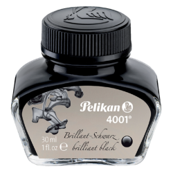 Vulpeninkt Pelikan 4001 30ml briljant zwart