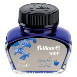 Encre pour stylo plume Pelikan 4001 30ml bleu roi